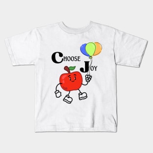 Choose Joy - Quotes printed Kids T-Shirt